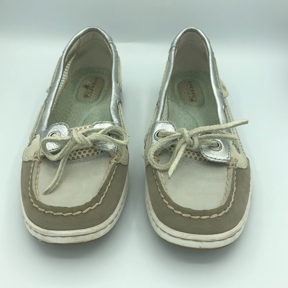 Sperry | Silver Gray Dock Sliders Slip On Loafer